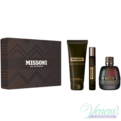 Missoni Missoni Parfum Pour Homme Set (EDP 100ml + EDP 10ml + SG 150ml) pentru Bărbați Seturi pentru Bărbați 