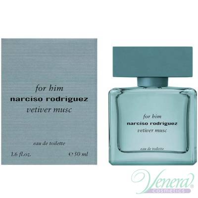 Narciso Rodriguez for Him Vetiver Musc EDT 50ml pentru Bărbați Arome pentru Bărbați