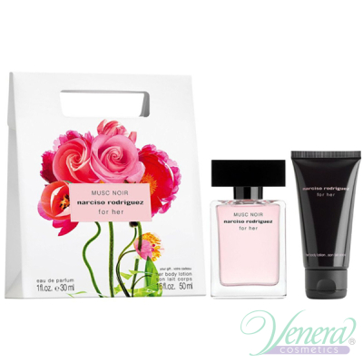 Narciso Rodriguez Musc Noir for Her Set (EDP 30ml + BL 50ml) pentru Femei Seturi