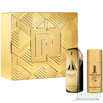 Paco Rabanne 1 Million Elixir Parfum Intense Set (EDP 100ml + Deo Spray 150ml) pentru Bărbați Seturi