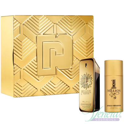 Paco Rabanne 1 Million Parfum Set (EDP 100ml + Deo Spray 150ml) pentru Bărbați Setruri