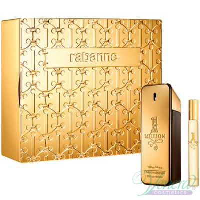 Paco Rabanne 1 Million Set (EDT 100ml + EDT 10ml) pentru Bărbați Seturi