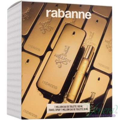 Paco Rabanne 1 Million Set (EDT 100ml + EDT 20ml) pentru Bărbați Seturi