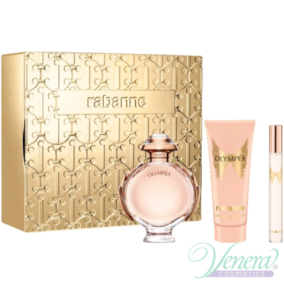 Paco Rabanne Olympea Set (EDP 80ml + EDP 10ml + BL 100ml) for Women Sets