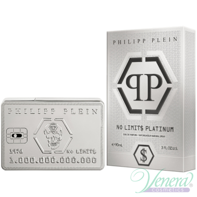 Philipp Plein No Limit$ Platinum EDP 90ml pentru Bărbați Arome pentru Bărbați