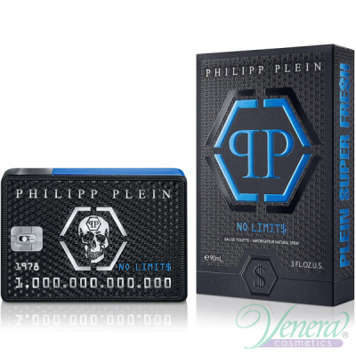Philipp Plein No Limit$ Super Fre$h EDT 90ml pentru Bărbați Parfumuri pentru bărbați