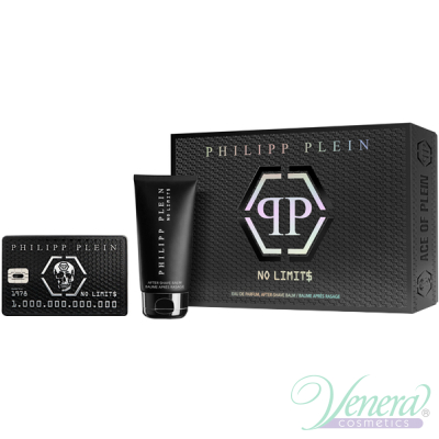 Philipp Plein No Limit$ Set (EDP 50ml + After Shave Balm 50ml) pentru Bărbați Seturi
