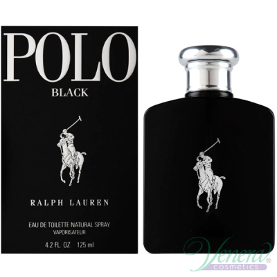 Ralph Lauren Polo Black EDT 125ml pentru Bărbați Men's Fragrance