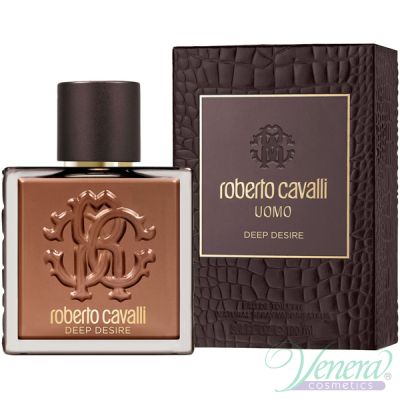 Roberto Cavalli Uomo Deep Desire EDT 100ml pentru Bărbați Parfumuri pentru Bărbați