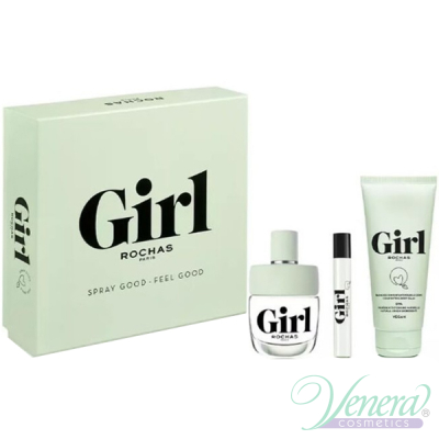 Rochas Girl Set (EDT 100ml + EDT 7.5ml + BL 100ml) pentru Femei Seturi