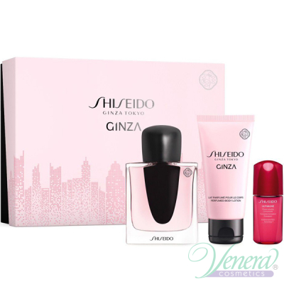 Shiseido Ginza Set (EDP 50ml + BL 50ml + Serum ...