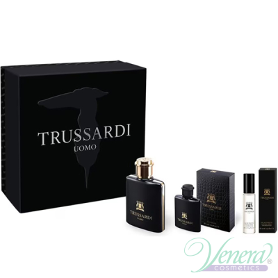 Trussardi Uomo 2011 Set (EDT 50ml + EDT 7ml + Travel EDT 10ml) pentru Bărbați Seturi