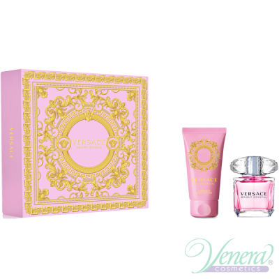Versace Bright Crystal Set (EDT 30ml + BL 50ml) for Women Sets