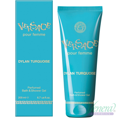 Versace Pour Femme Dylan Turquoise Body Gel 200ml pentru Femei Women's face and body products