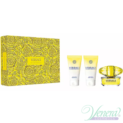 Versace Yellow Diamond Set (EDT 50ml + BL 50ml + SG 50ml) for Women Sets