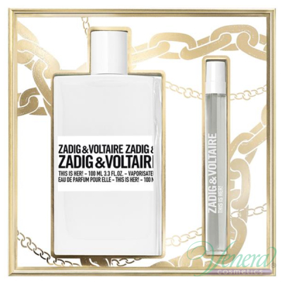 Zadig & Voltaire This is Her Set (EDP 100ml + EDP 10ml) pentru Femei Seturi