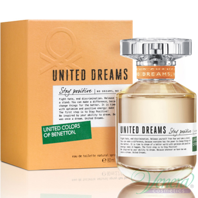 Benetton United Dreams Stay Positive EDT 80ml pentru Femei Parfumuri pentru Femei