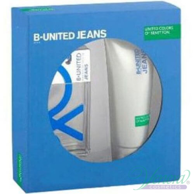 Benetton B.United Jeans Set (EDT 100ml + SG 200ml) pentru Bărbați Seturi