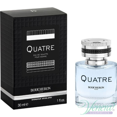 Boucheron Quatre Pour Homme EDT 30ml pentru Bărbați Men's Fragrance