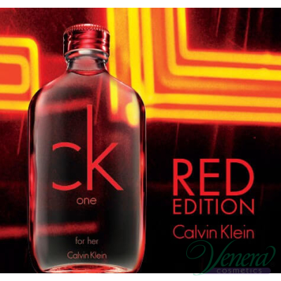 Calvin Klein CK One Red Edition EDT 100ml pentru Femei fără de ambalaj Products without package