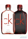 Calvin Klein CK One Red Edition EDT 100ml pentru Femei fără de ambalaj Products without package