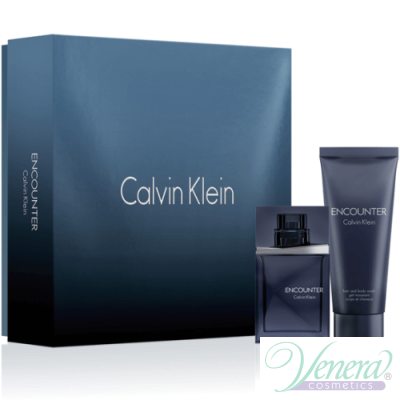 Calvin Klein Encounter Set (EDT 50ml + Shower Gel 100ml) pentru Bărbați Seturi
