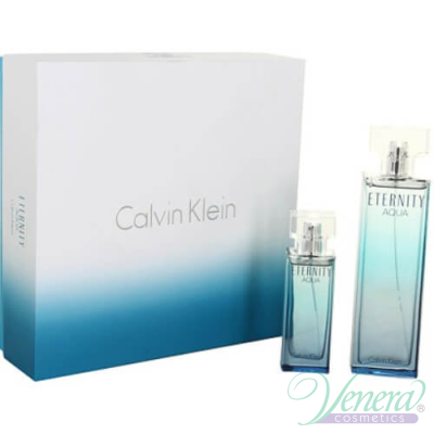 Calvin Klein Eternity Aqua Set (EDP 100ml +EDP 30ml) pentru Femei Seturi