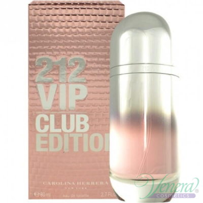 Carolina Herrera 212 VIP Club Edition EDT 80ml pentru Femei Women's Fragrance