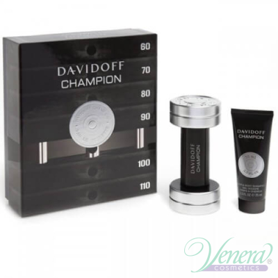 Davidoff Champion Set (EDT 50ml + Shower Gel 75ml) pentru Bărbați Seturi