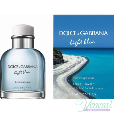 Dolce&Gabbana Light Blue Swimming in Lipari EDT 75ml pentru Bărbați