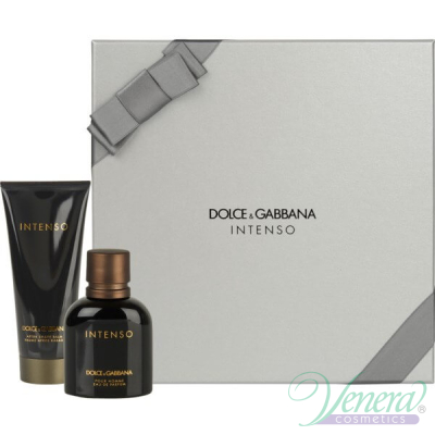 Dolce&Gabbana Pour Homme Intenso Set (EDP 75ml + AS Balm 100ml) pentru Bărbați Seturi