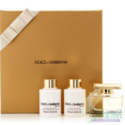 Dolce&Gabbana The One Set (EDP 75ml + Body Lotion 100ml + Shower Gel 100ml) pentru Femei Seturi
