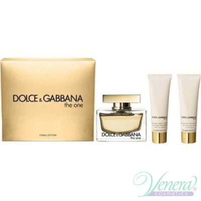 Dolce&Gabbana The One Set (EDP 75ml + BL 50ml + SG 50ml) pentru Femei Seturi