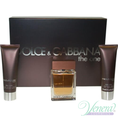 Dolce&Gabbana The One Set (EDT 50ml + AS Balm 50ml + SG 50ml) pentru Bărbați Seturi