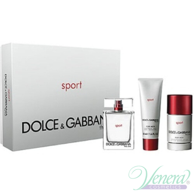 Dolce&Gabbana The One Sport Set (EDT 100ml + Deo Stick 75ml + SG 50ml) pentru Bărbați Seturi