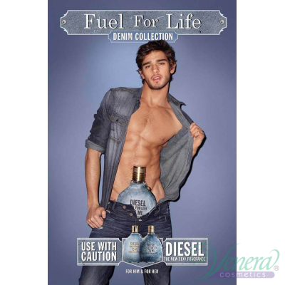Diesel Fuel For Life Denim Collection EDT 75ml pentru Bărbați fără de ambalaj    Products without package