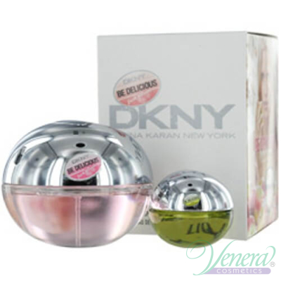 DKNY Be Delicious Fresh Blossom EDP 50ml + Be Delicious EDP 7ml pentru Femei AROME PENTRU FEMEI