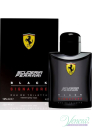 Ferrari Scuderia Ferrari Black Signature EDT 125ml pentru Bărbați fără de ambalaj Products without package