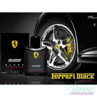 Ferrari Scuderia Ferrari Black Signature EDT 125ml for Men Men's Fragrance