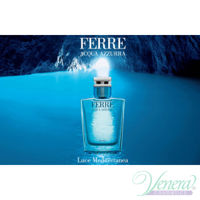 Ferre Acqua Azzurra EDT 100ml for Men Without Package  Products without package