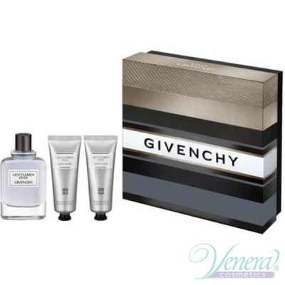 Givenchy Gentlemen Only Set (EDT 100ml + AS Balm 75ml + SG 75ml) pentru Bărbați Seturi