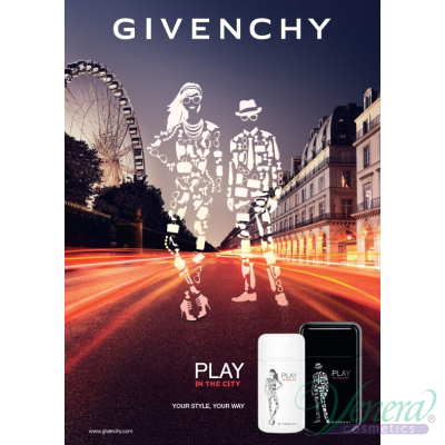 Givenchy Play in the City for Him EDT 100ml for Men Men's Fragrance