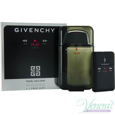 Givenchy Play Intense Set (EDT 100ml + Key Mouse) pentru Bărbați Seturi