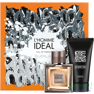 Guerlain L'Homme Ideal Eau de Parfum Set (EDP 50ml + SG 75ml) for Men Sets