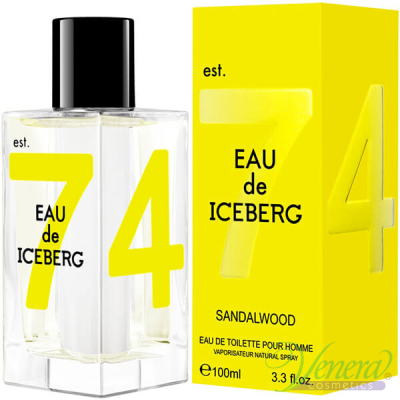 Iceberg Eau de Iceberg Sandalwood EDT 100ml pentru Bărbați Men's Fragrance