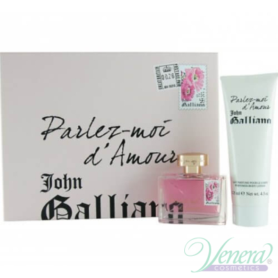 John Galliano Parlez-Moi D'Amour Set (EDP 50ml + Body Lotion 125ml) pentru Femei Seturi