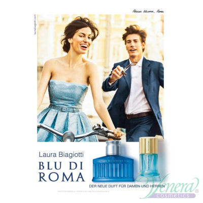 Laura Biagiotti Blu Di Roma Uomo EDT 125ml pentru Bărbați fără de ambalaj