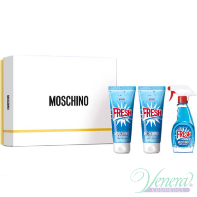 Moschino Fresh Couture Set (EDT 50ml + BL 100ml + SG 100ml) pentru Femei Sets