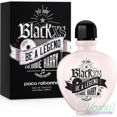 Paco Rabanne Black XS Be a Legend Debbie Harry EDT 50ml for Women Women's Fragrance