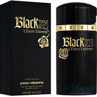 Paco Rabanne Black XS L'Exces Extreme EDT 100ml for Men Men's Fragrance